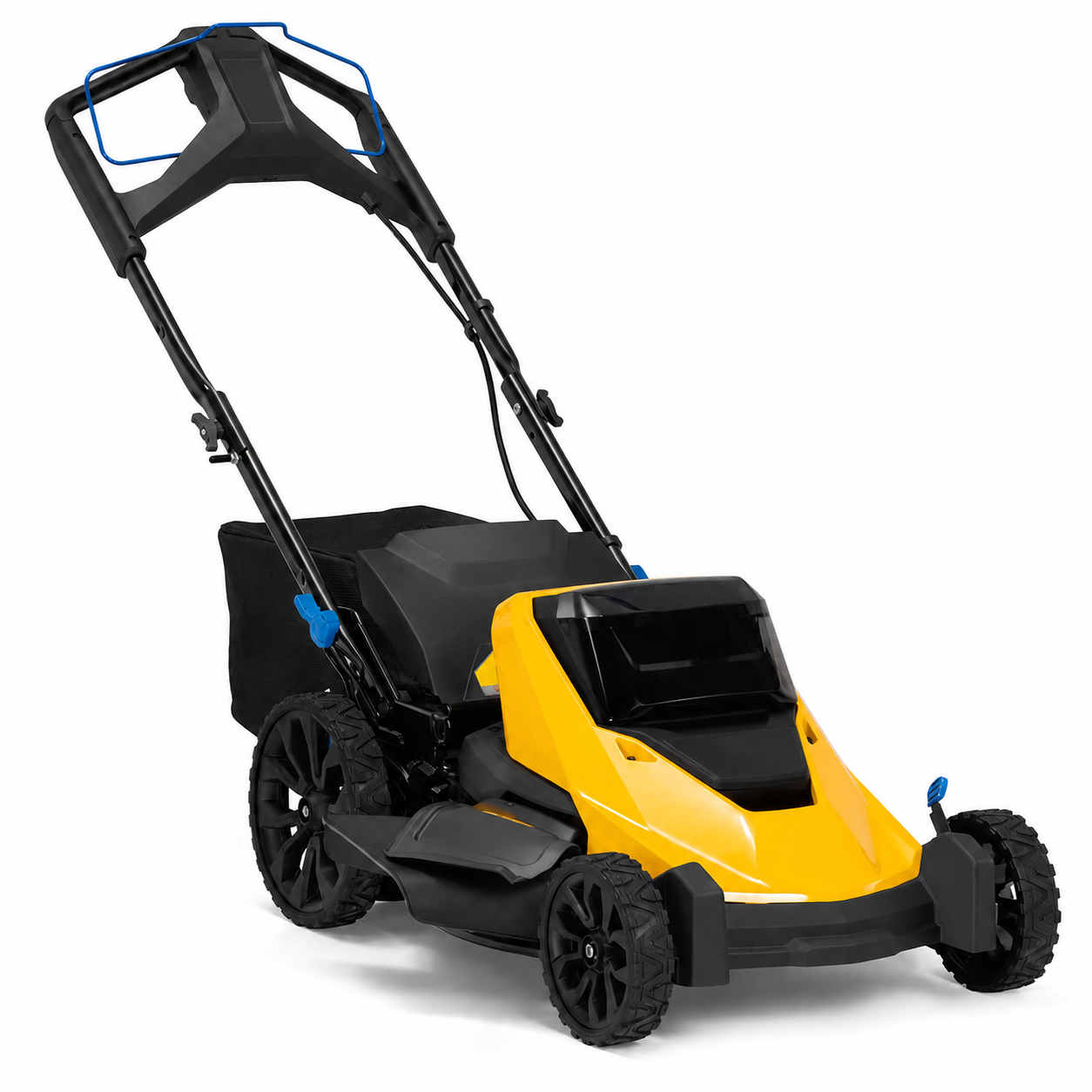21-Inch Cordless Electric Push Mower | 60V Lithium-Ion Battery
