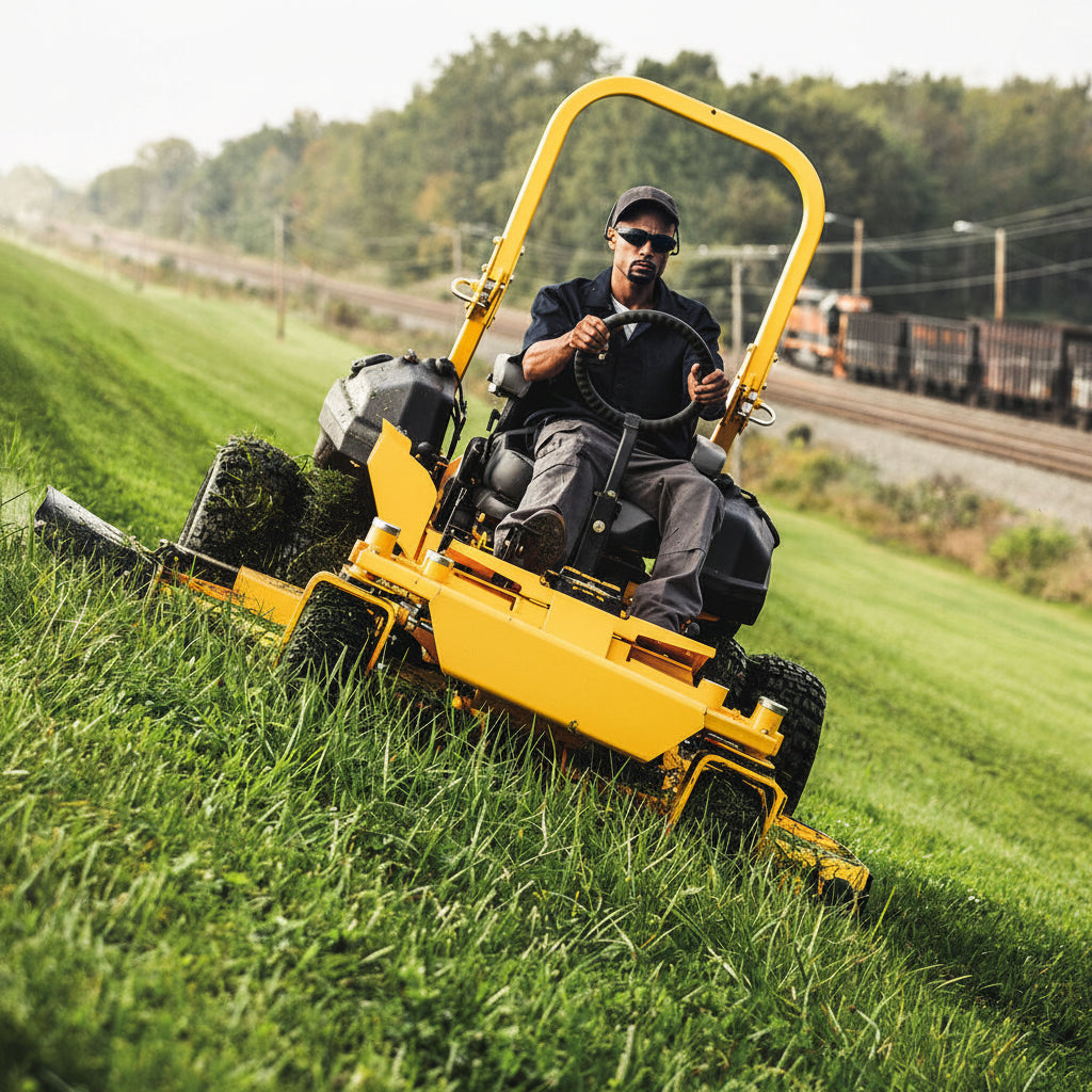 72-Inch Zero-Turn Mower | 35 HP Engine with Power Steering