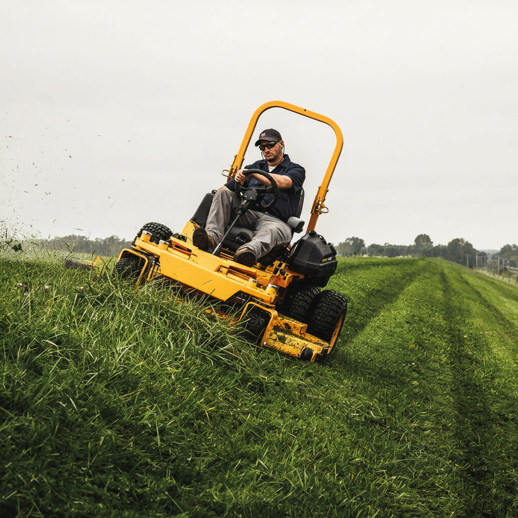 72-Inch Zero-Turn Mower | 35 HP Engine with Power Steering