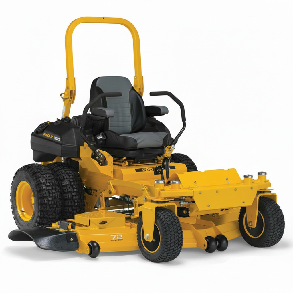 72-Inch Zero-Turn Mower | 35 HP Engine with Power Steering